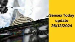 Sensex Today update 26/12/2024