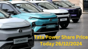 Tata Power Share Price Today 26/12/2024